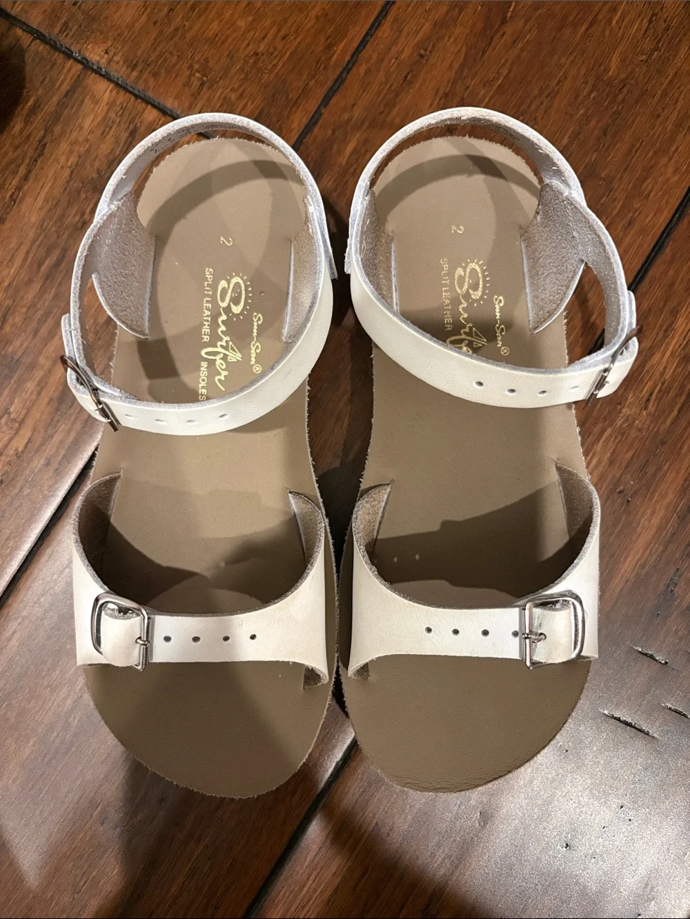 Girls SunSan Sandals Youth 2